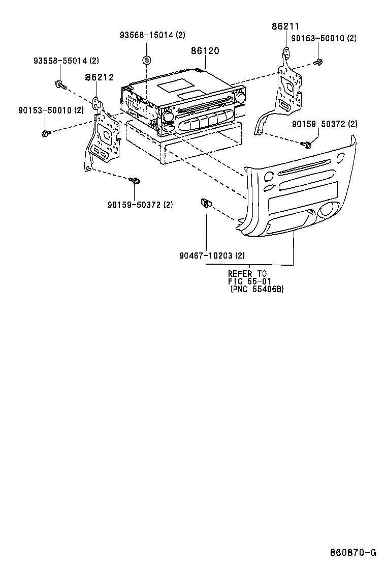  YARIS |  RADIO RECEIVER AMPLIFIER CONDENSER