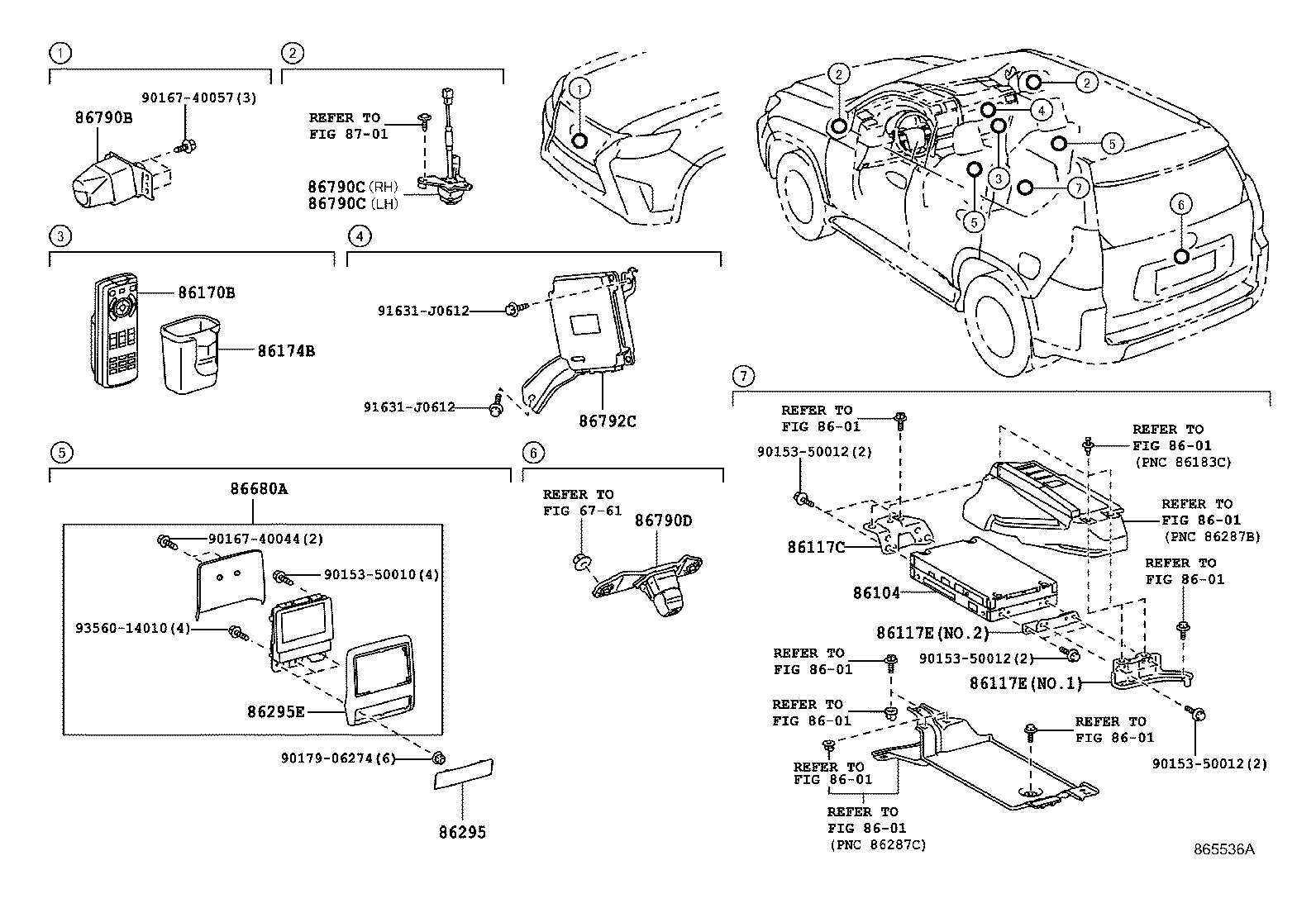  GX460 |  REAR MONITOR DISPLAY CAMERA