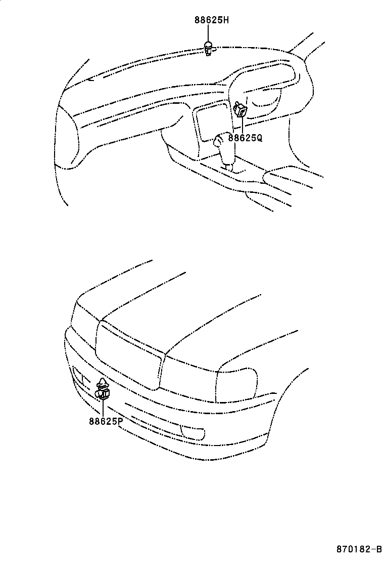  CAMRY |  HEATING AIR CONDITIONING CONTROL AIR DUCT