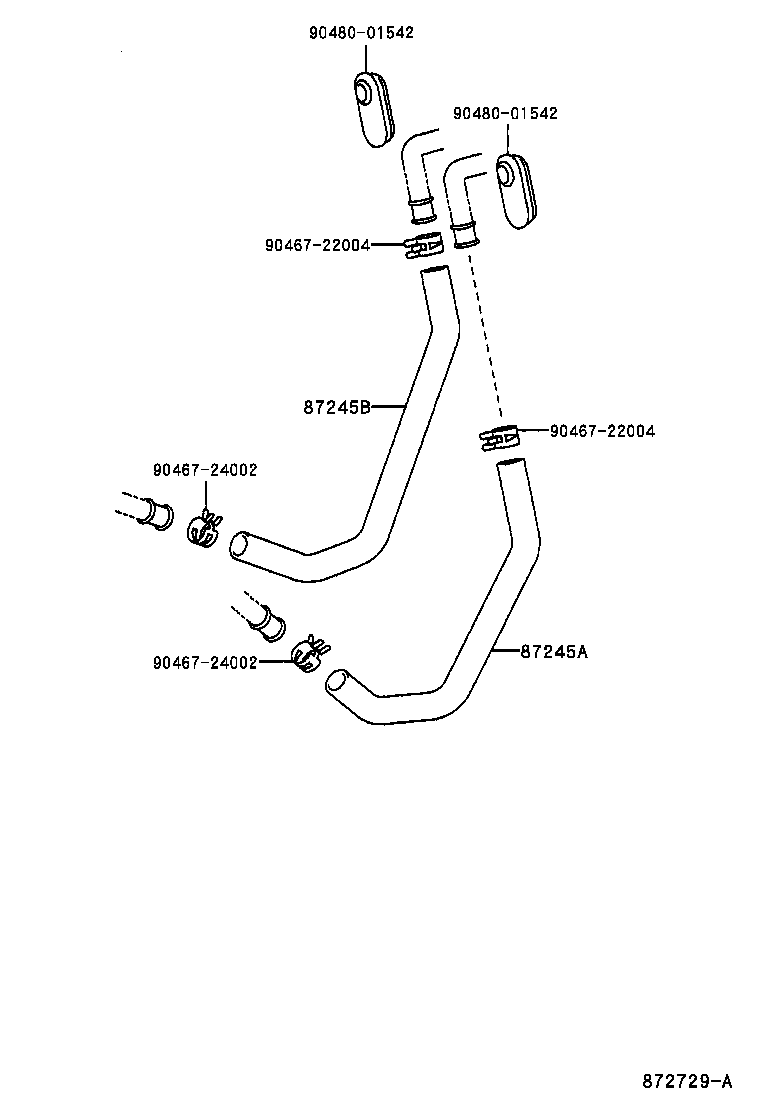  RAV4 |  HEATING AIR CONDITIONING WATER PIPING