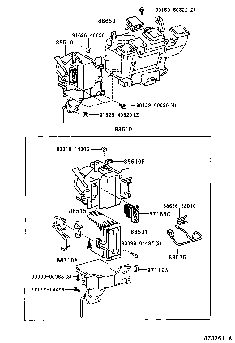  DYNA |  HEATING AIR CONDITIONING COOLER UNIT