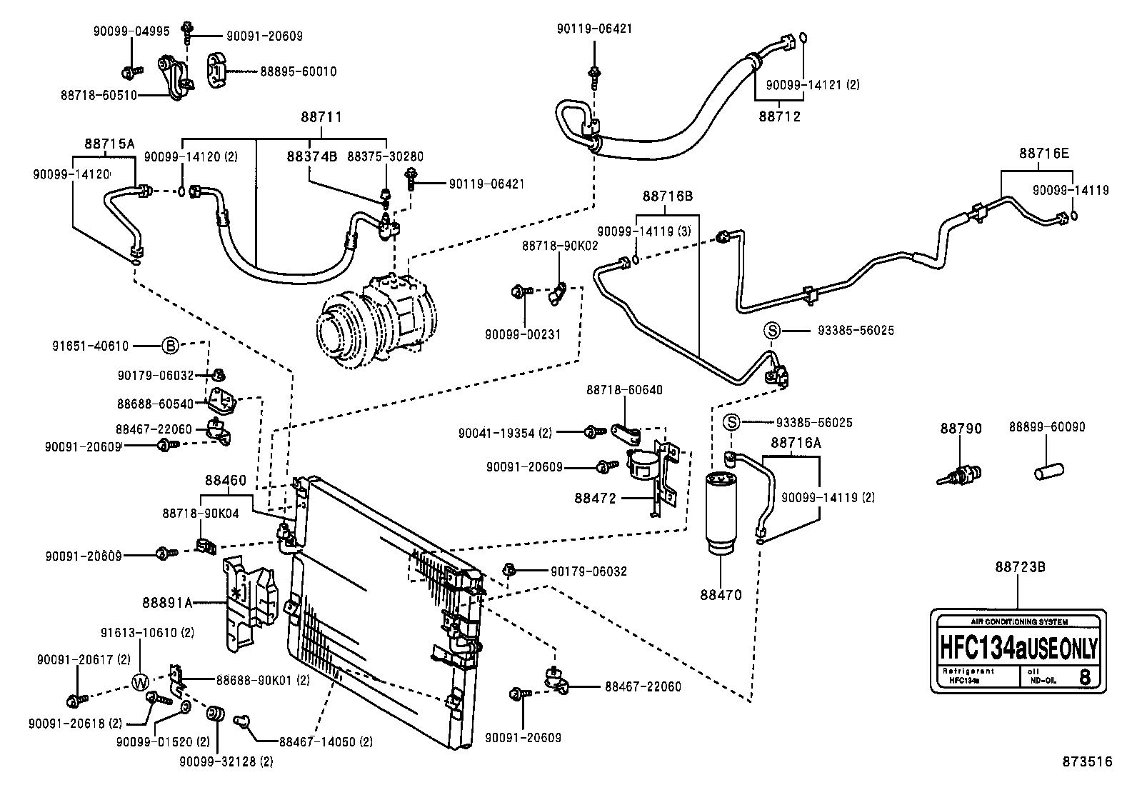  LAND CRUISER 70 |  HEATING AIR CONDITIONING COOLER PIPING