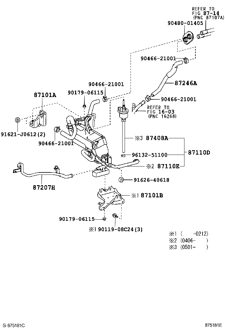  YARIS |  HEATING AIR CONDITIONING WATER PIPING