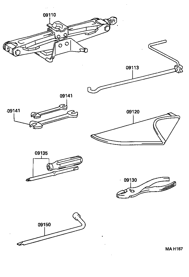  RAV4 |  STANDARD TOOL