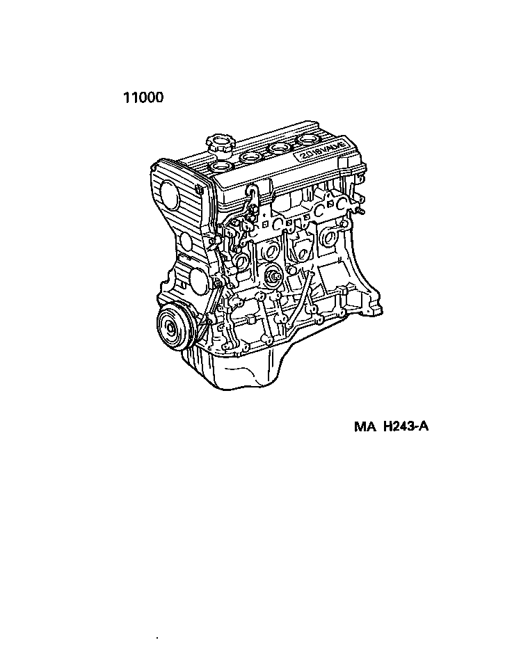  RAV4 |  PARTIAL ENGINE ASSEMBLY