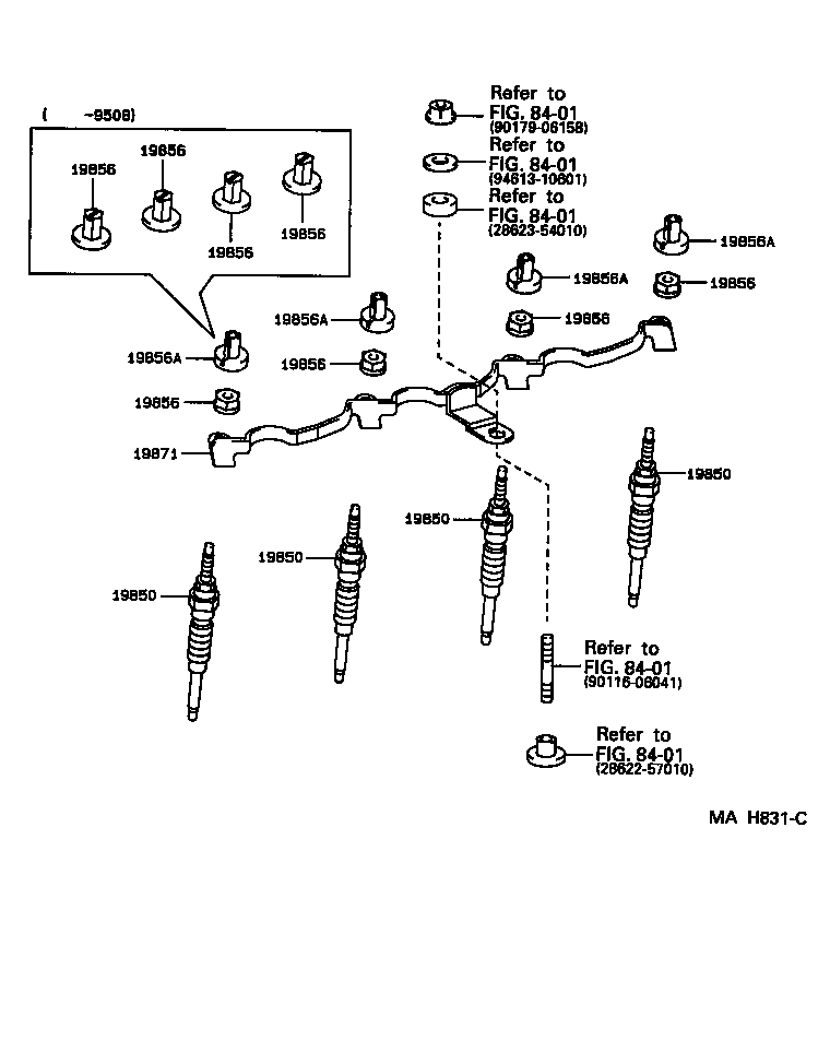  DYNA 100 |  IGNITION COIL SPARK PLUG