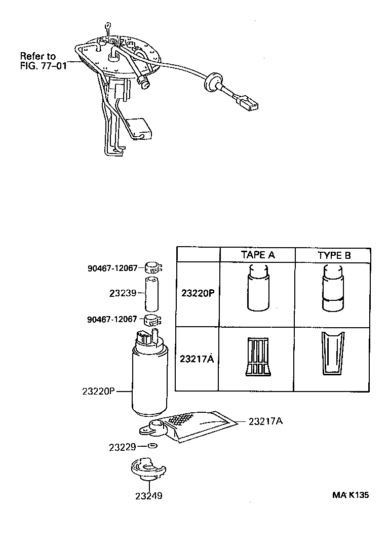  STARLET |  FUEL INJECTION SYSTEM