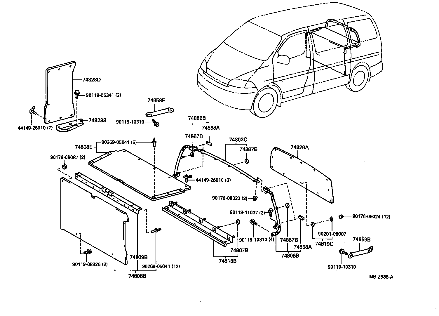  HIACE HIACE S B V |  SEPARATOR SEPARATOR CURTAIN