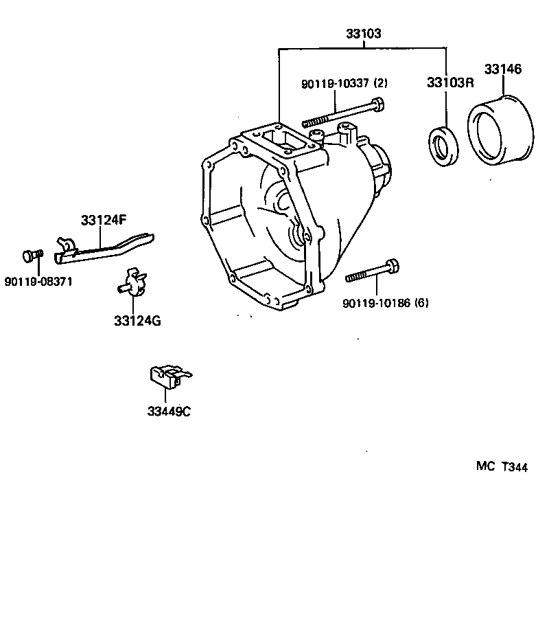  DYNA 100 |  EXTENSION HOUSING MTM