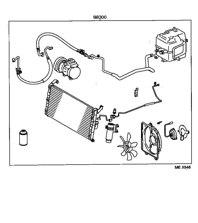  RAV4 |  HEATING AIR CONDITIONING SET