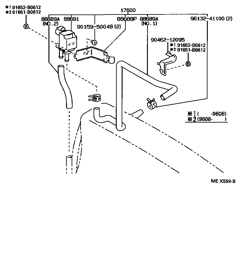  RAV4 |  HEATING AIR CONDITIONING VACUUM PIPING