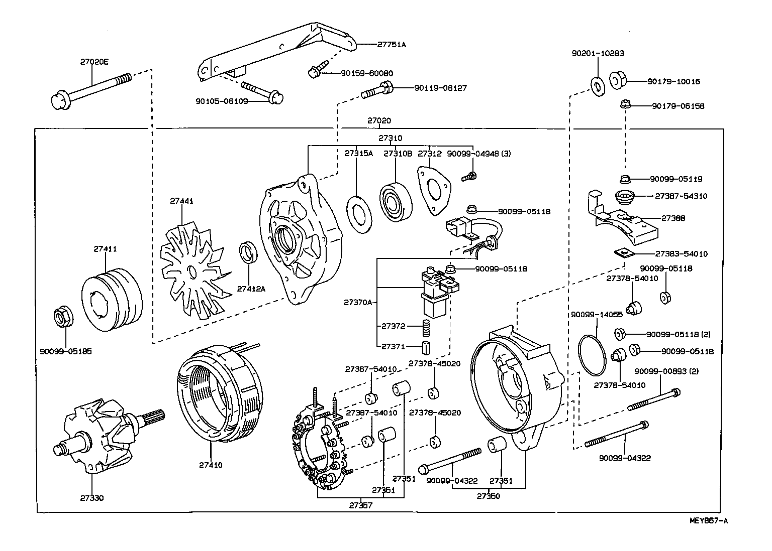  DYNA 100 |  ALTERNATOR