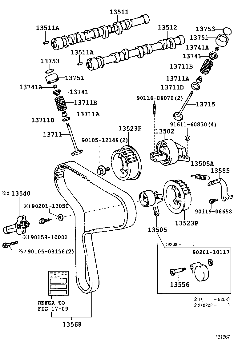  HILUX |  CAMSHAFT VALVE