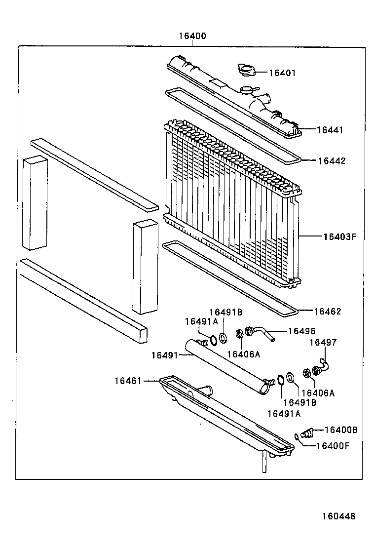  GS300 430 |  RADIATOR WATER OUTLET
