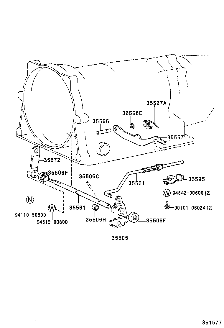  IS200 300 |  THROTTLE LINK VALVE LEVER ATM