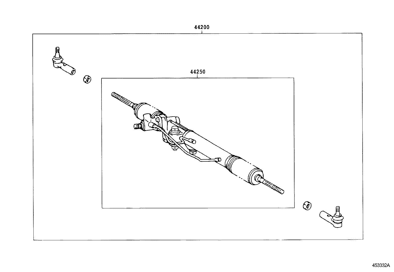  DYNA |  FRONT STEERING GEAR LINK