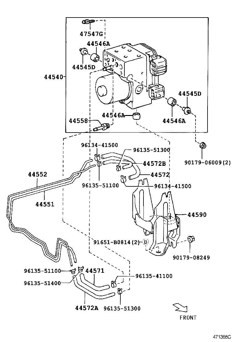  IS200 300 |  BRAKE TUBE CLAMP