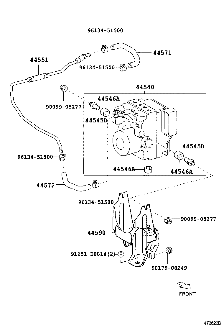  IS200 300 |  BRAKE TUBE CLAMP