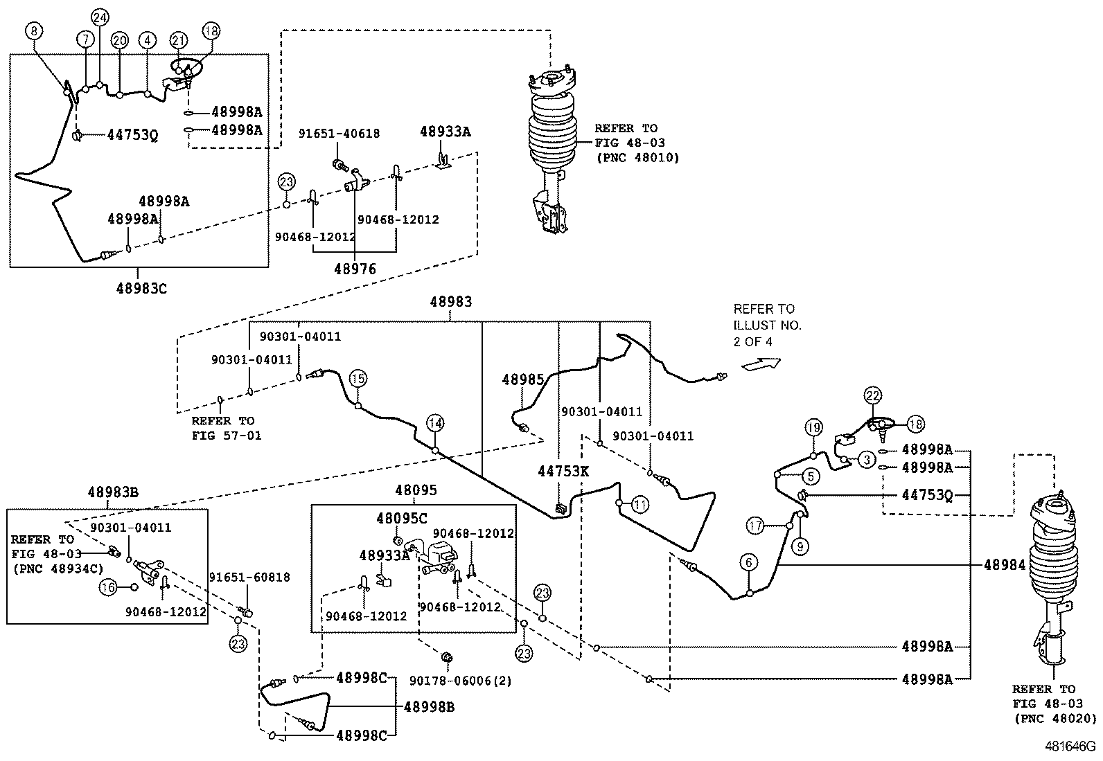  RX300 330 350 |  HEIGHT CONTROL AUTO LEVELER