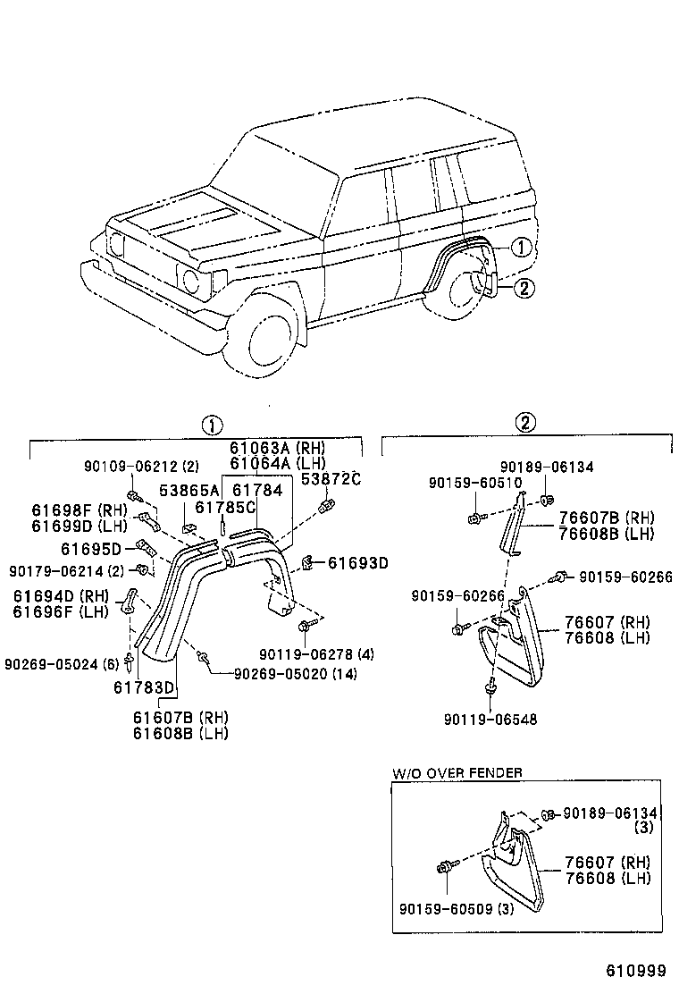  LAND CRUISER 70 |  SIDE MEMBER