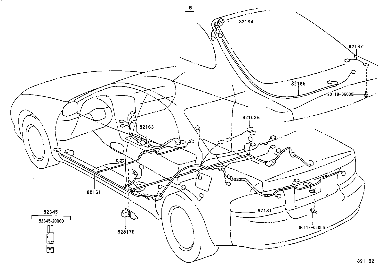  CELICA |  WIRING CLAMP