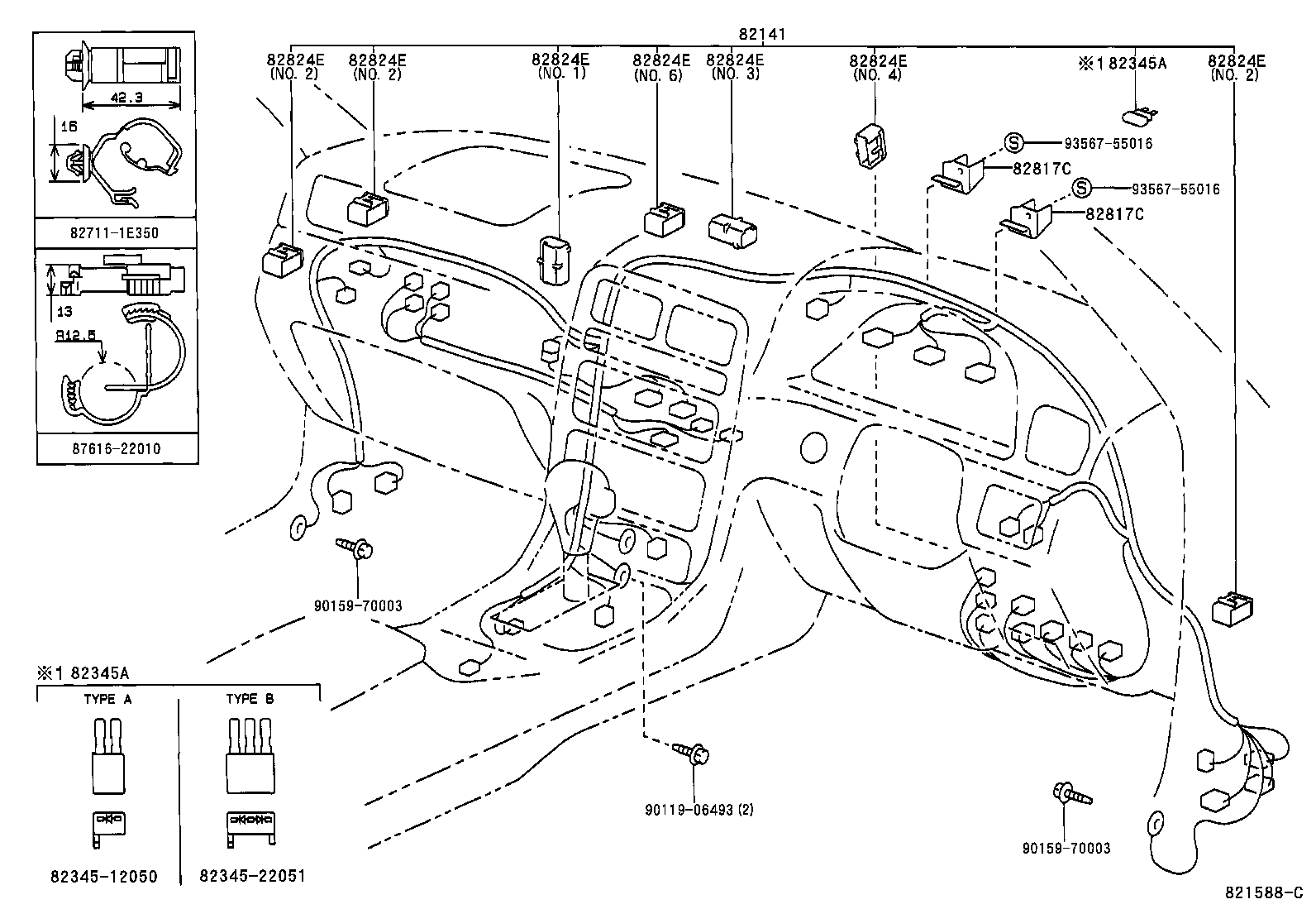  CAMRY |  WIRING CLAMP