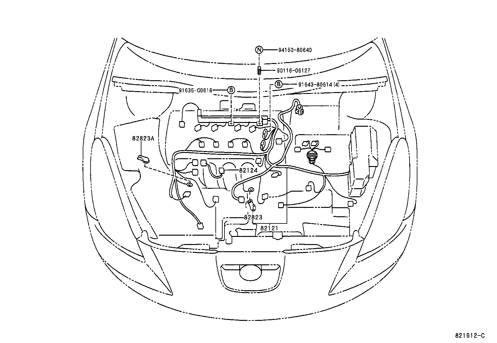  CELICA |  WIRING CLAMP