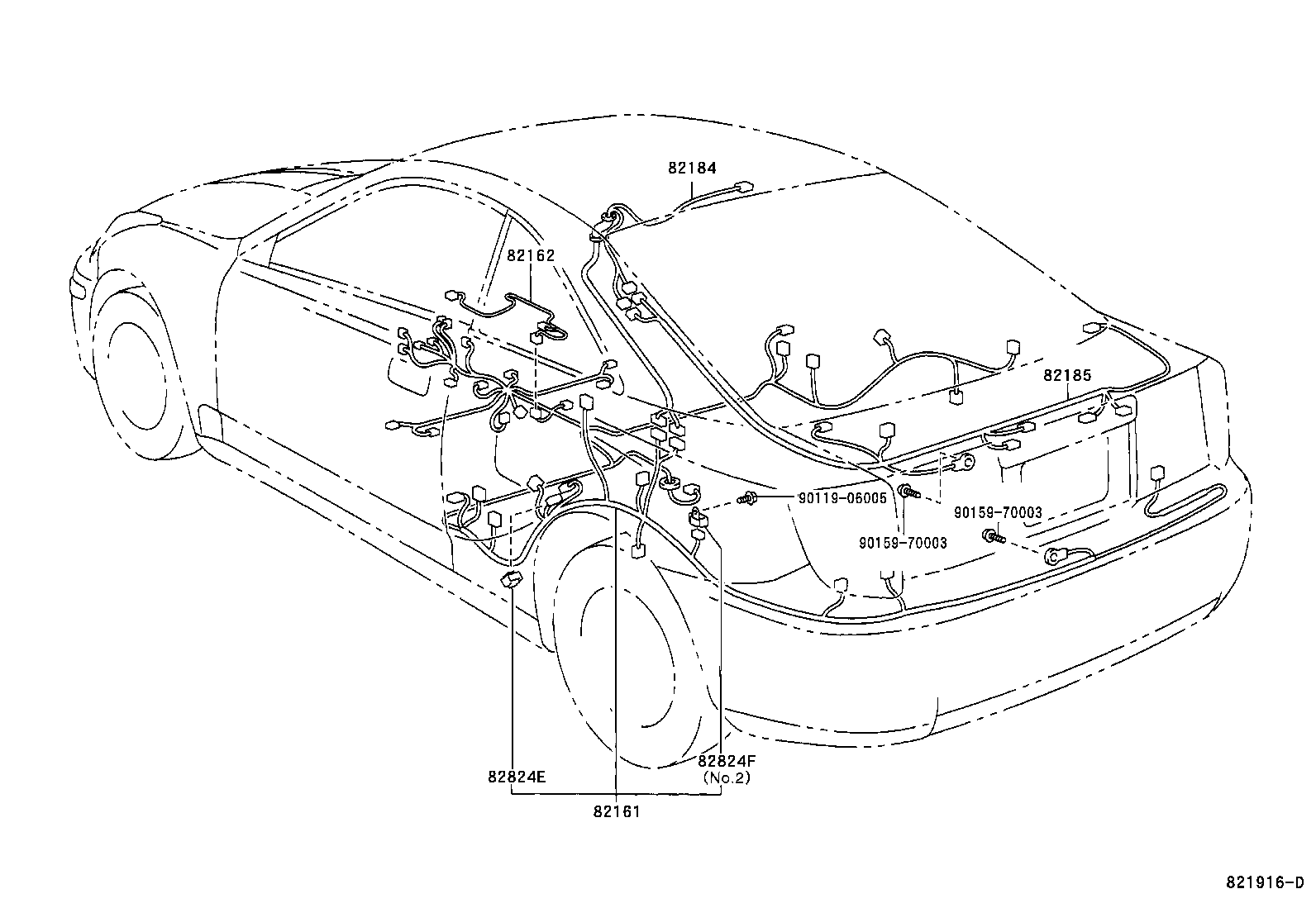  CELICA |  WIRING CLAMP