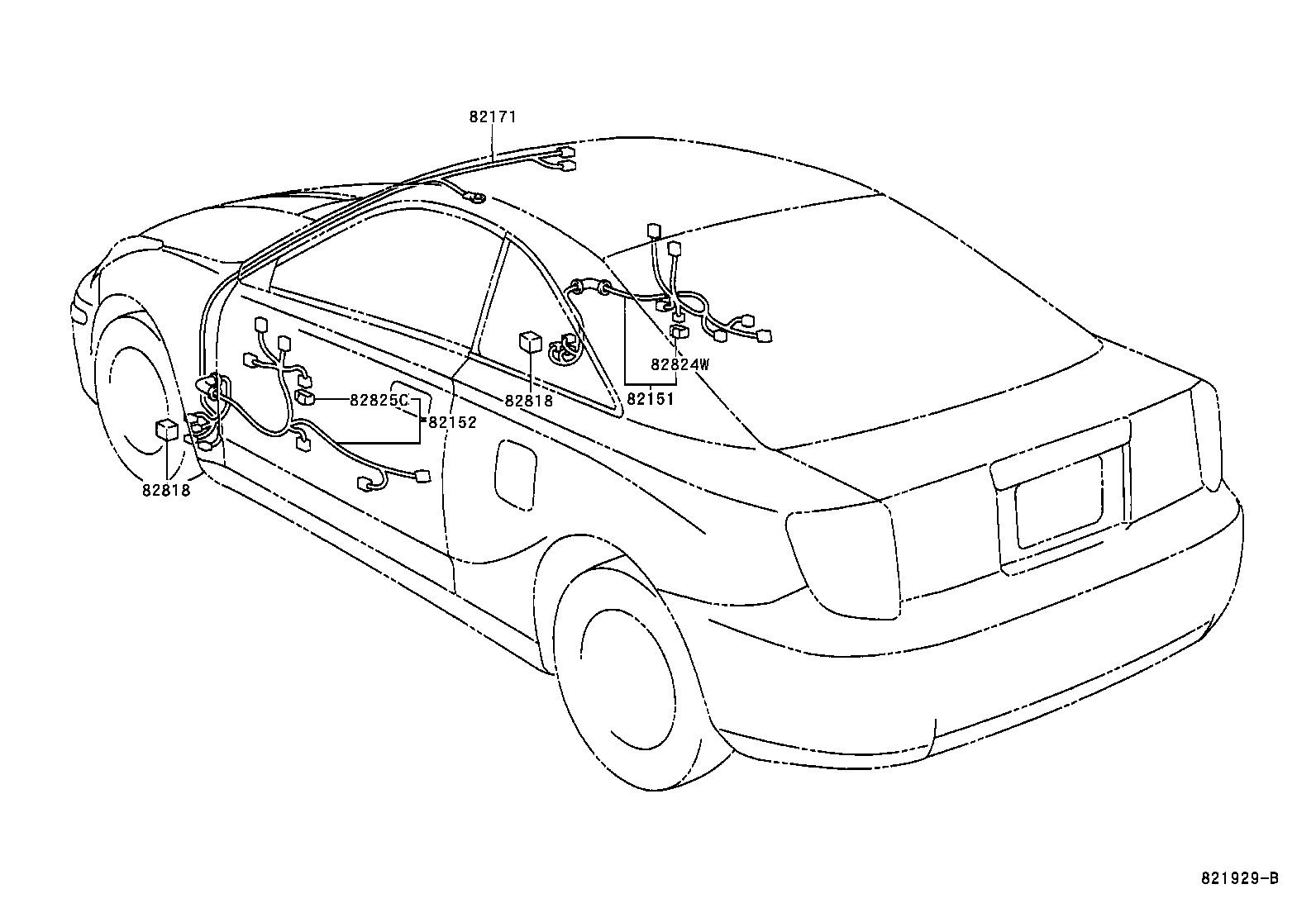  CELICA |  WIRING CLAMP