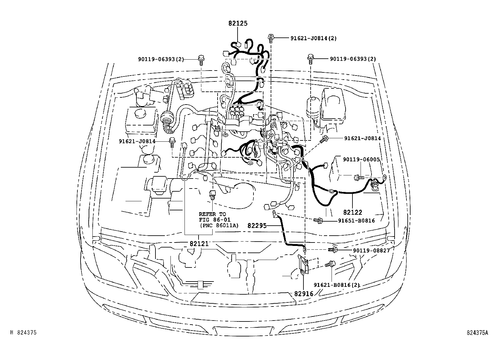  LX470 |  WIRING CLAMP