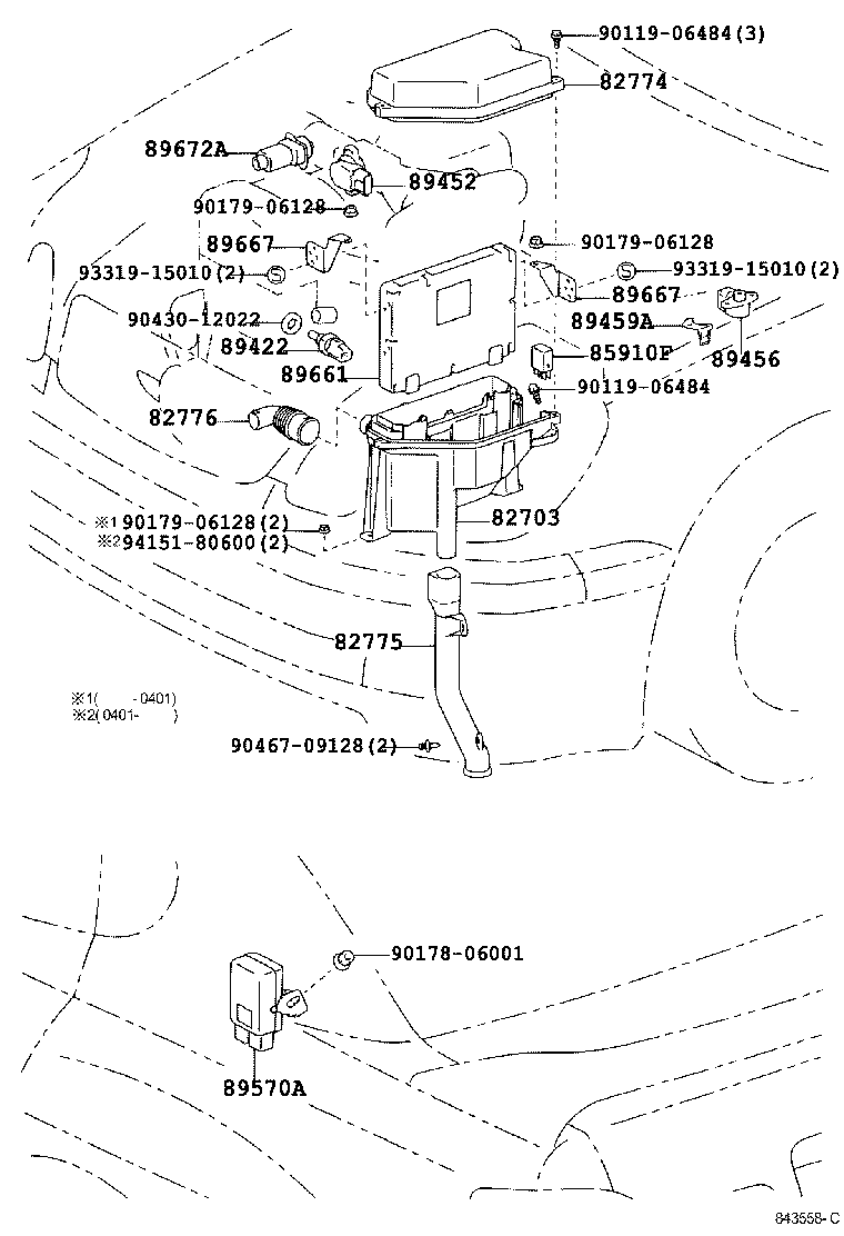  GS300 430 |  ELECTRONIC FUEL INJECTION SYSTEM