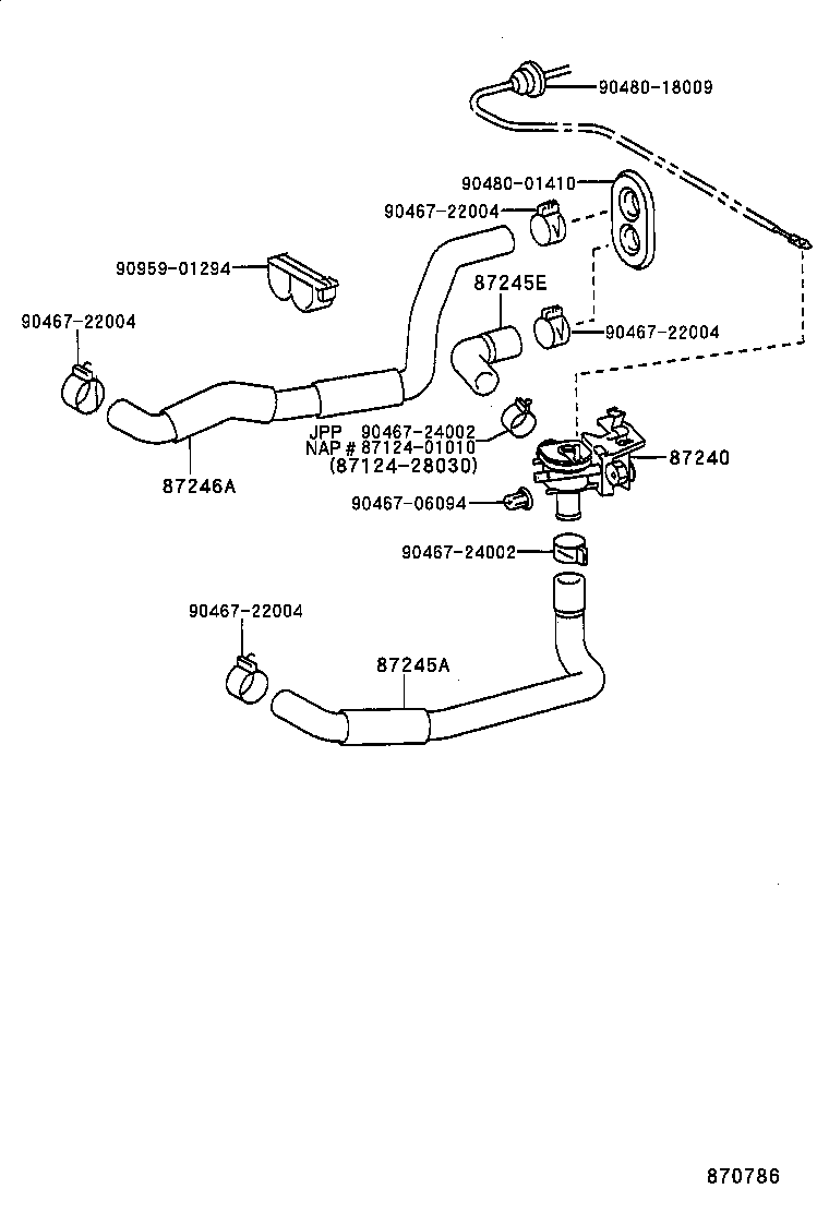  COROLLA |  HEATING AIR CONDITIONING WATER PIPING