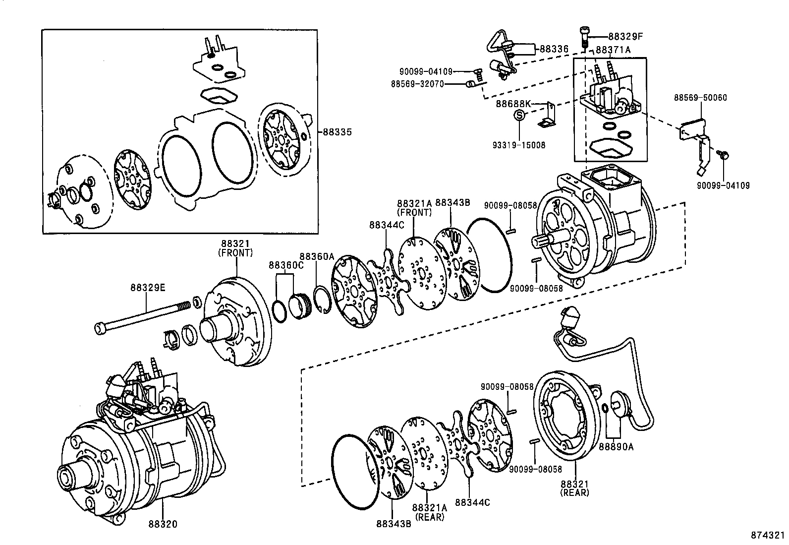  LS430 |  HEATING AIR CONDITIONING COMPRESSOR