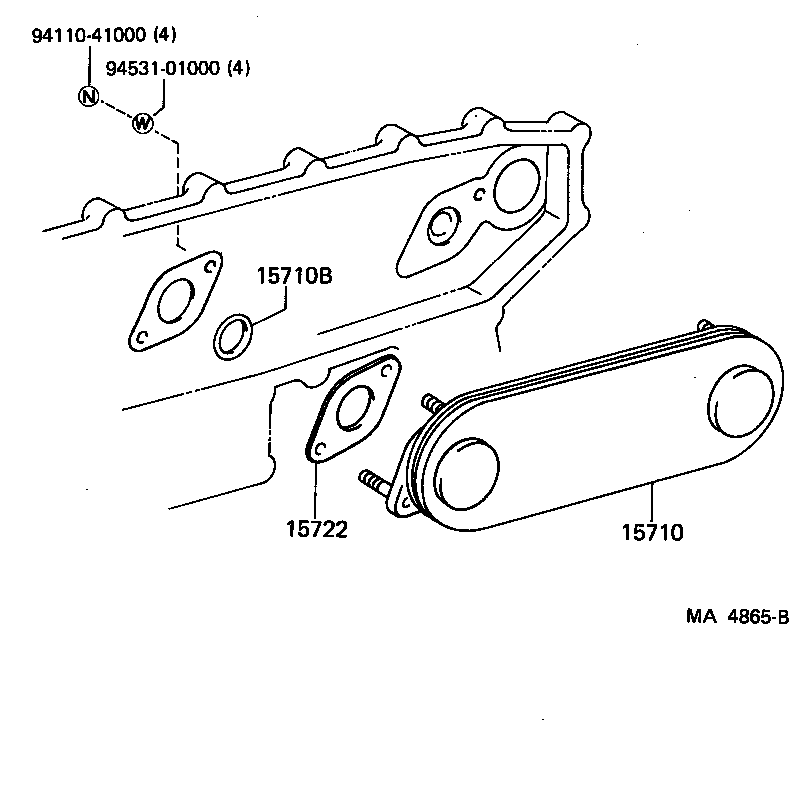  LAND CRUISER 60 |  ENGINE OIL COOLER