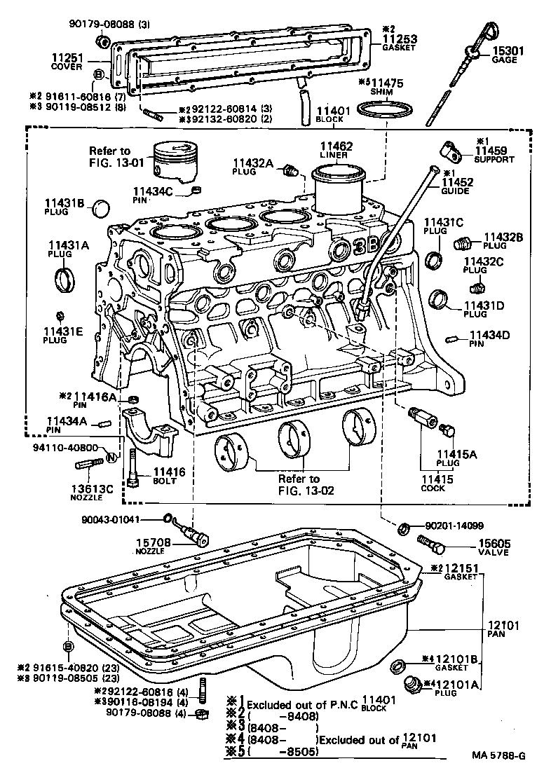  COASTER |  CYLINDER BLOCK