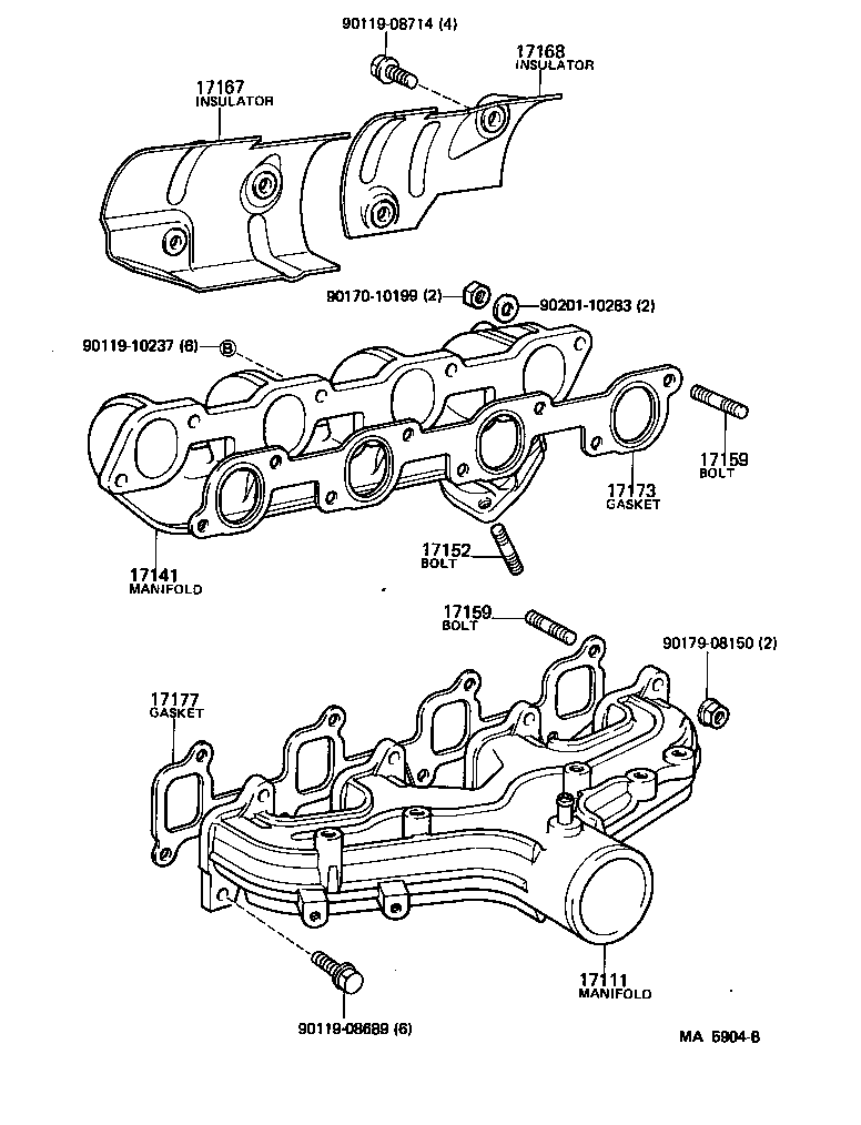  HIACE VAN COMUTER |  MANIFOLD