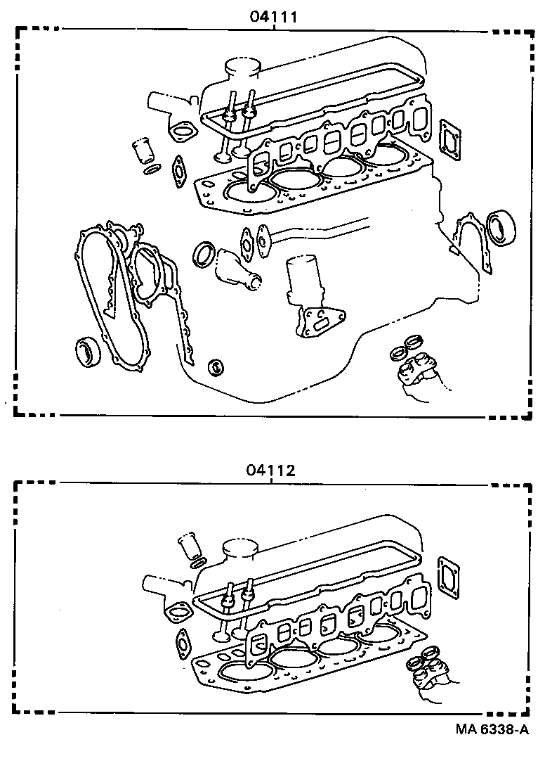  DYNA200 |  ENGINE OVERHAUL GASKET KIT