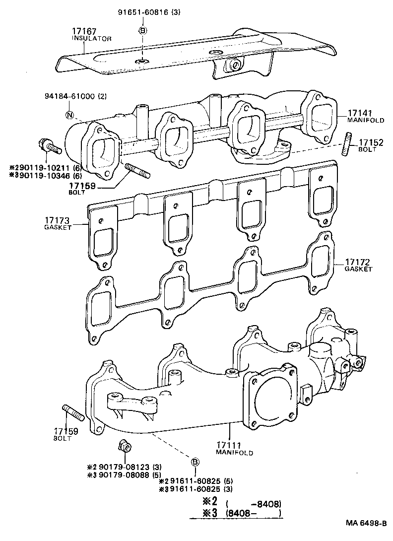  COASTER |  MANIFOLD