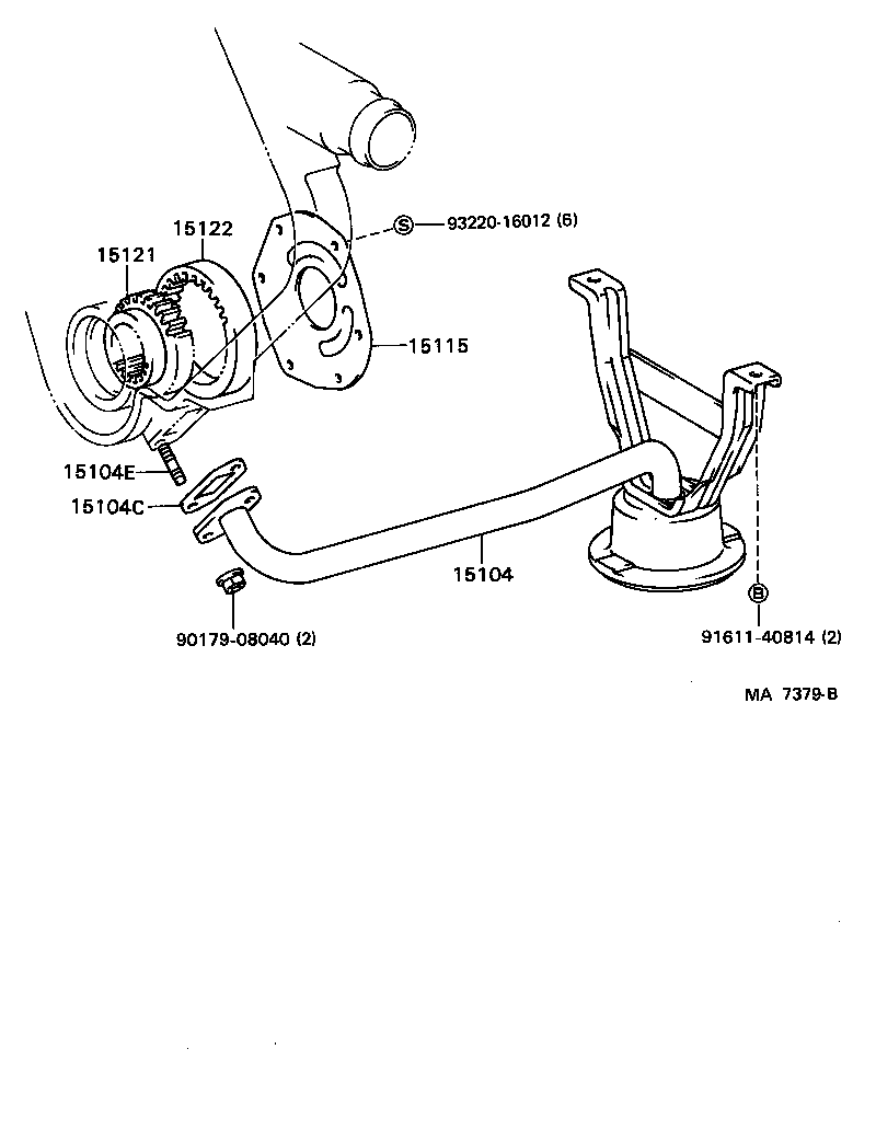  CRESSIDA |  ENGINE OIL PUMP