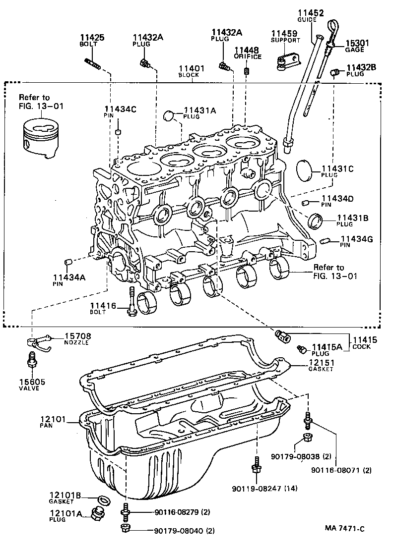  CRESSIDA |  CYLINDER BLOCK