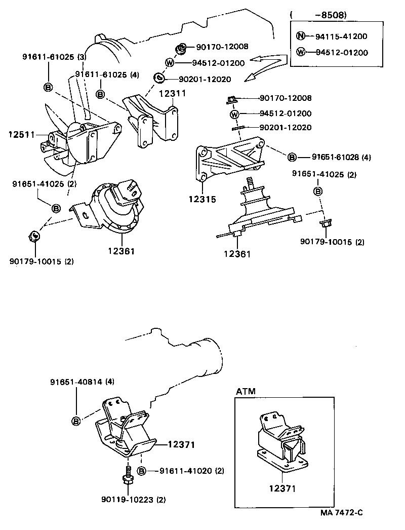  CRESSIDA |  MOUNTING