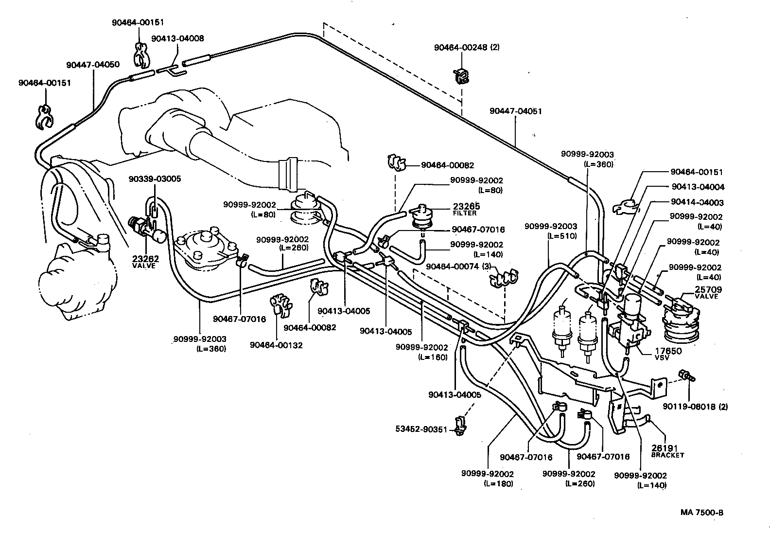  CRESSIDA |  VACUUM PIPING