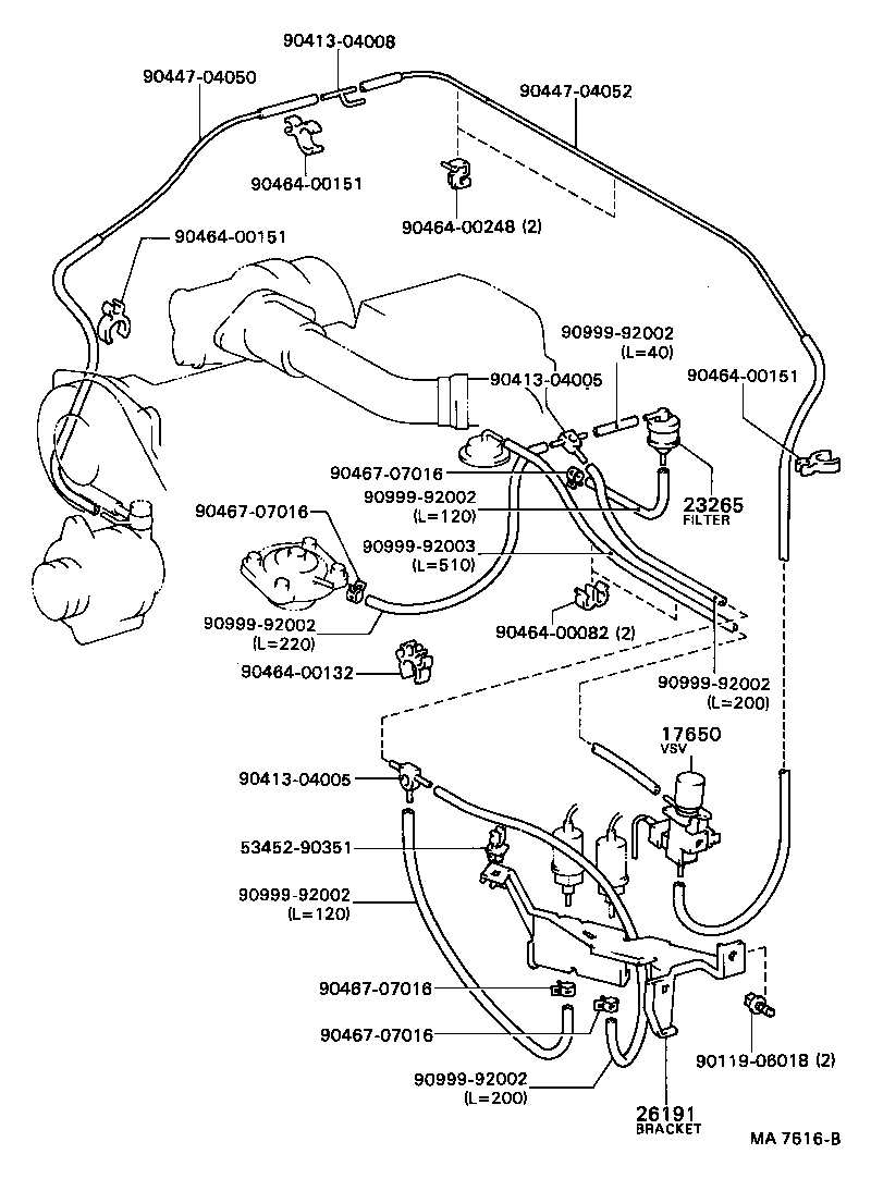  CRESSIDA |  VACUUM PIPING