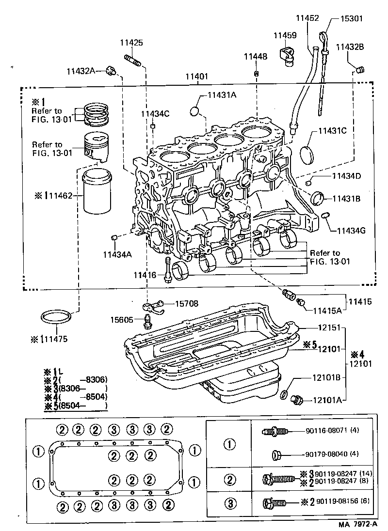  HIACE VAN COMUTER |  CYLINDER BLOCK