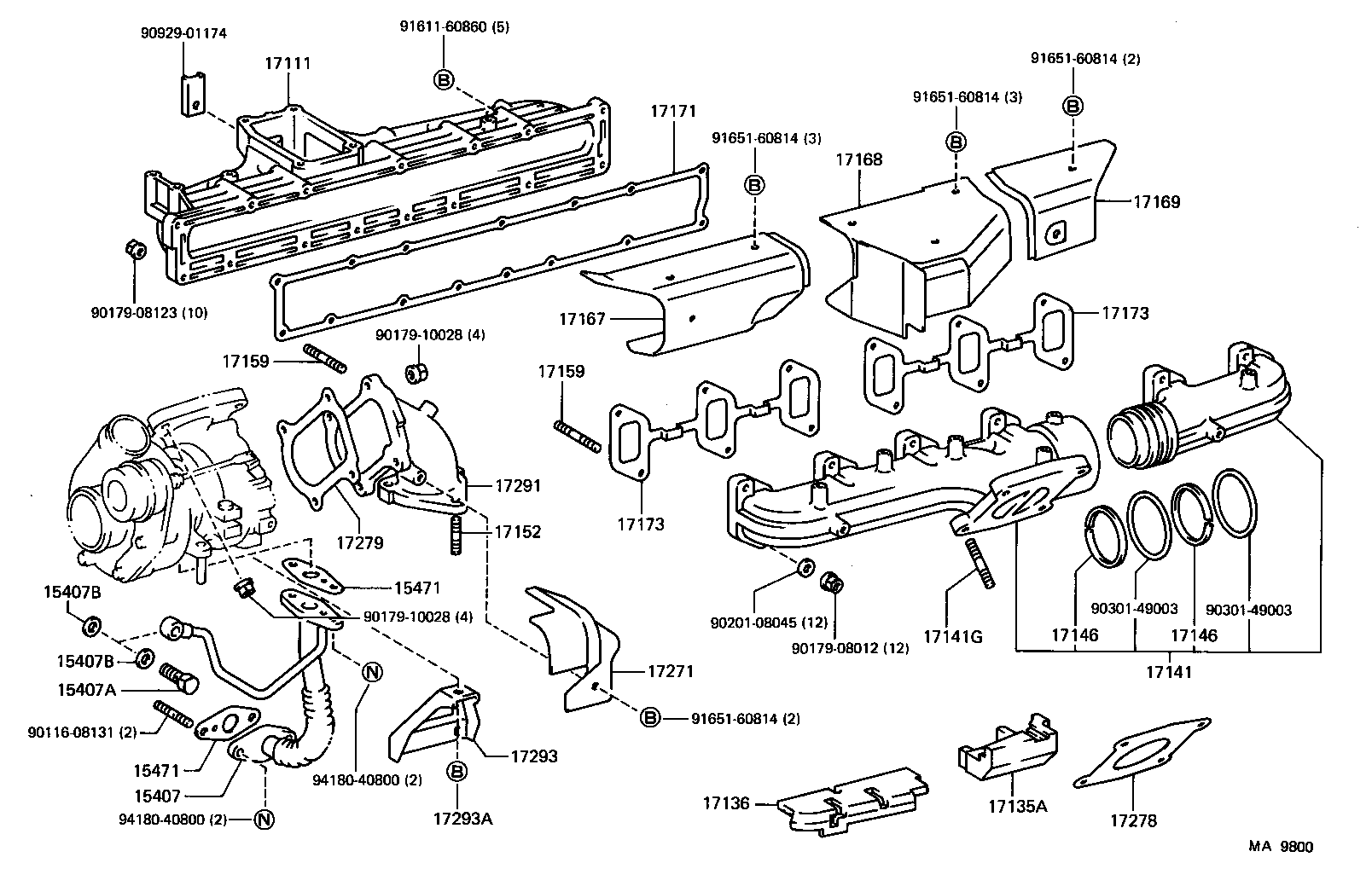  LAND CRUISER 60 |  MANIFOLD