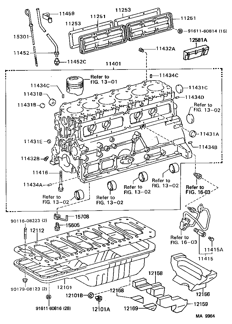  LAND CRUISER 60 |  CYLINDER BLOCK