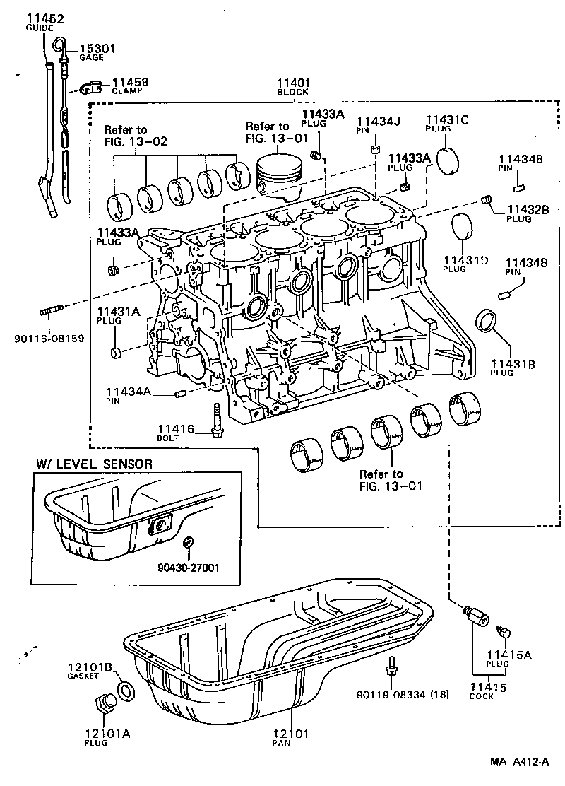  DYNA 100 |  CYLINDER BLOCK