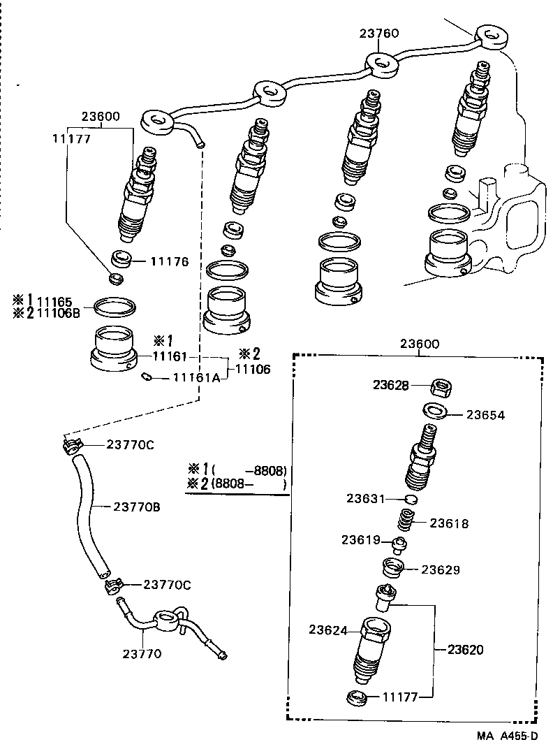  DYNA 100 |  INJECTION NOZZLE