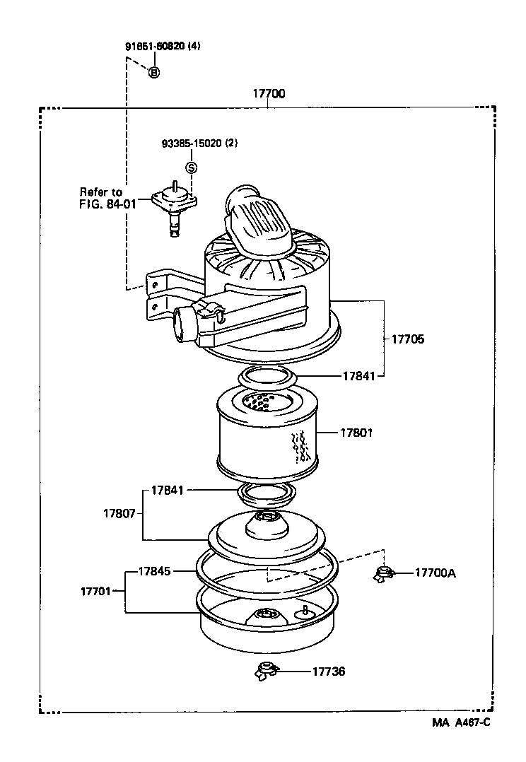  DYNA 100 |  AIR CLEANER