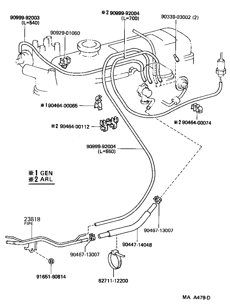  DYNA 100 |  VACUUM PIPING